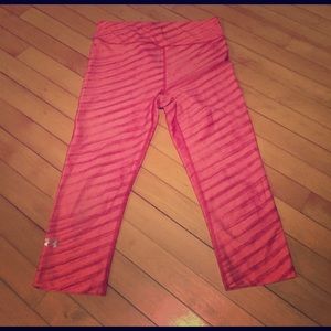 Under armour heat gear crops